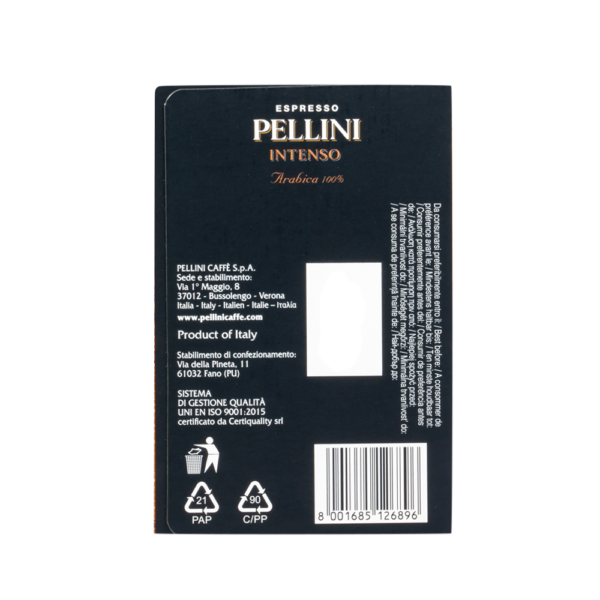 Compatible capsules - PELLINI INTENSO, 100% Arabica Coffee in Nescafé<sup>®</sup> Dolce Gusto<sup>®</sup> compatible capsules<sup>*</sup> - 3