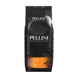 PELLINI N°82 VIVACE Arabica espresso coffee beans - 1 Pack of 1 kg