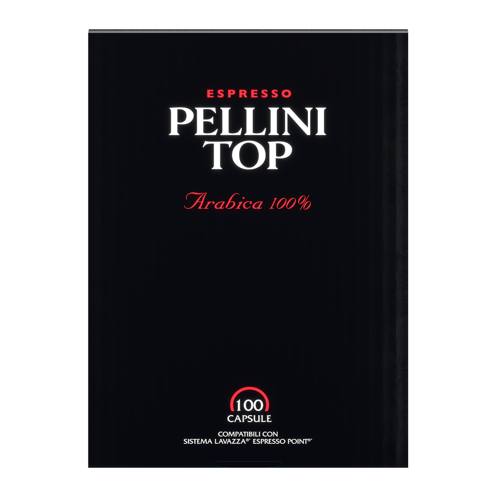 FAP capsules - PELLINI TOP, 100% Arabica Coffee in FAP capsules, compatible with the Lavazza®* Espresso Point system