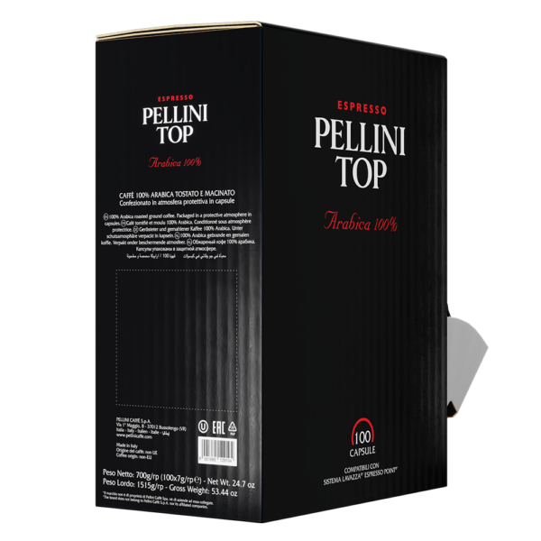 FAP capsules - PELLINI TOP, 100% Arabica Coffee in FAP capsules, compatible with the Lavazza<sup>®*</sup> Espresso Point system - 2