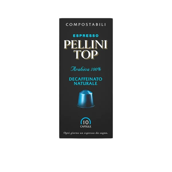 Capsule compatibili Nespresso - PELLINI DECAFFEINATO NATURALE