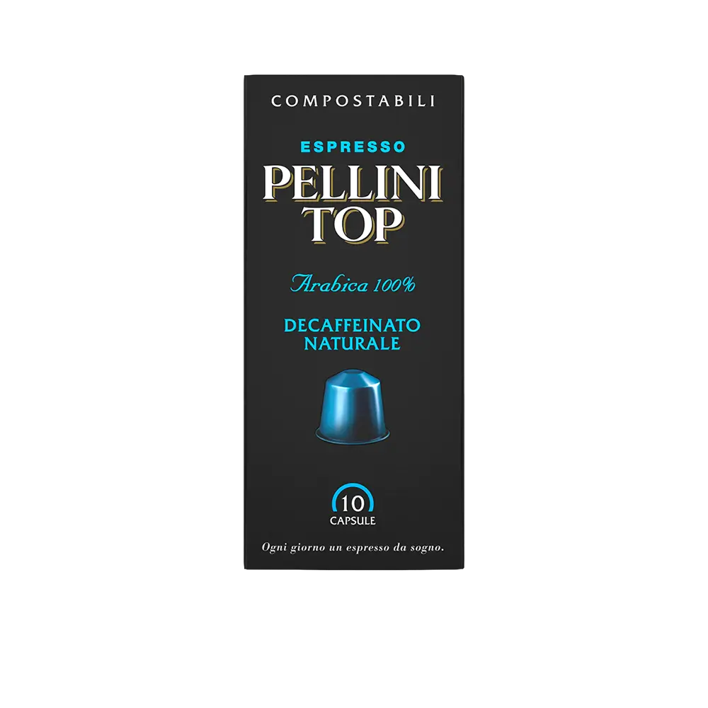 Capsule compatibili Nespresso - PELLINI DECAFFEINATO NATURALE