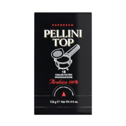 PELLINI TOP 100 % Arabica-Kaffee in mit dem E.S.E.-System kompatiblen Pads - 6 Packungen mit 18 Einzeldosis-Pods, Insgesamt 108 Pods