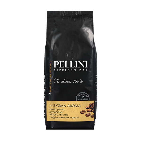 Pellini N°3 Gran Aroma 100% Arabica Espresso Coffee Beans | Pellini