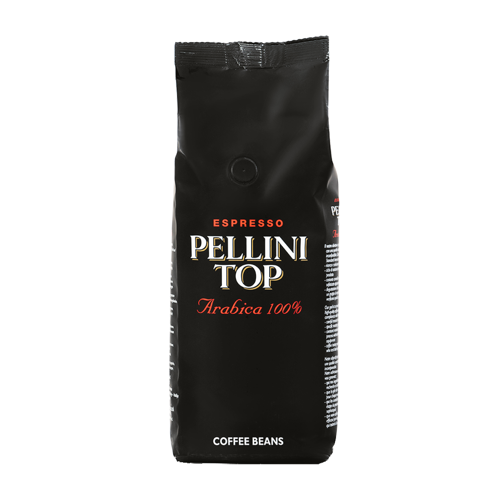 Café en grains - PELLINI TOP 100 % Arabica, café en grains pour espresso