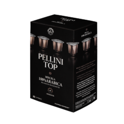 Capsule compatibili Nespresso - PELLINI TOP Caffè Arabica 100% in capsule in alluminio compatibili Nespresso®*