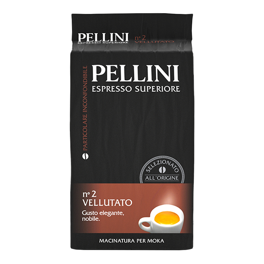 Ground coffee - PELLINI N°2 VellutatoCoffee ground for the Moka